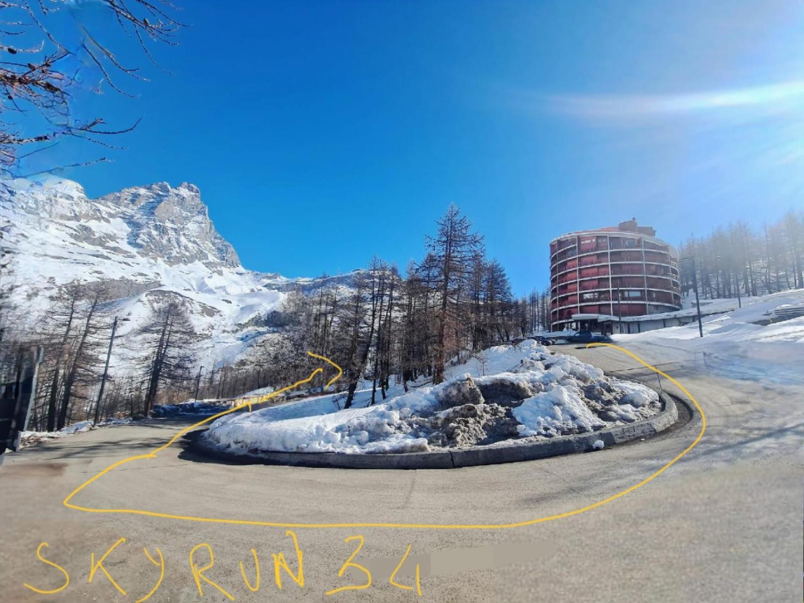 Profumo Di Legno A Cielo Alto La Coquille Apartment Breuil-Cervinia Bagian luar foto